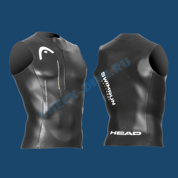 Гидромайка Head Swimrun Race Zipper 2мм