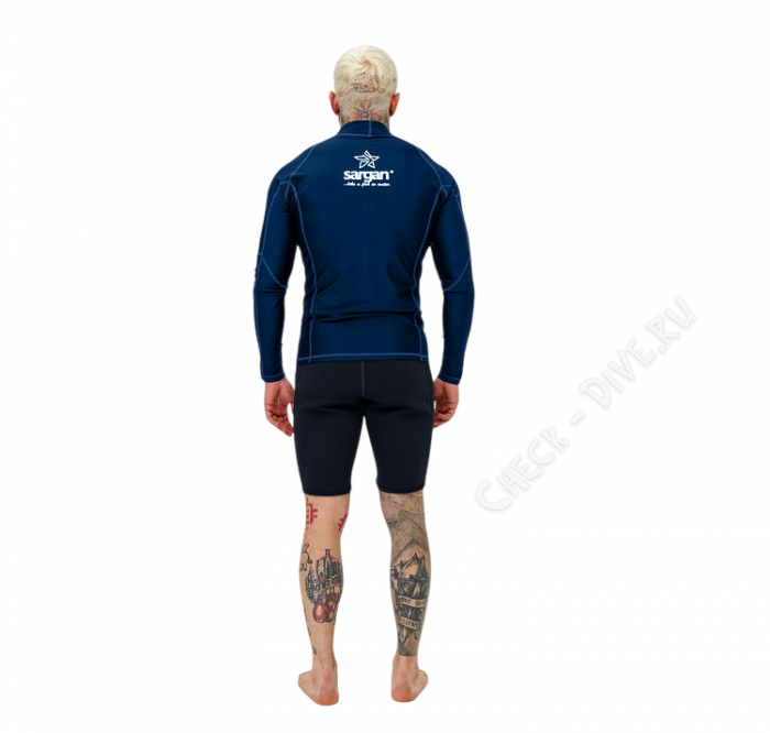 Гидромайка мужская Агидель UPF 50 navy blue