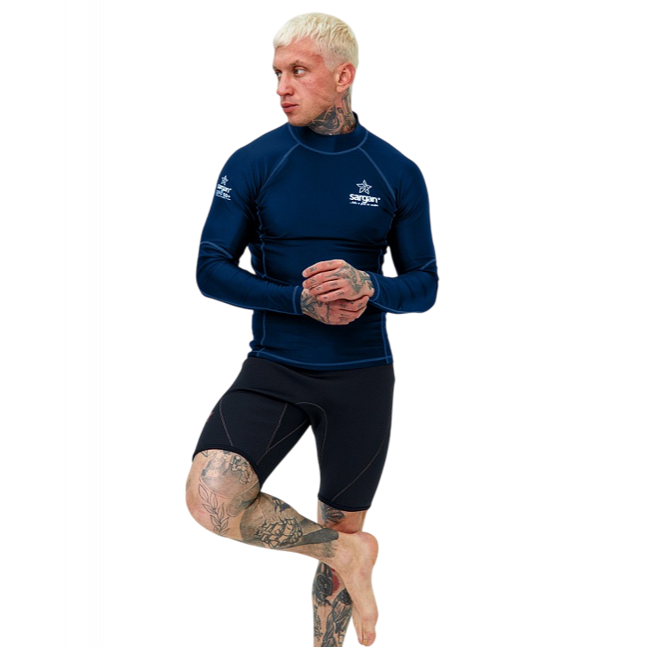 Гидромайка мужская Агидель UPF 50 navy blue