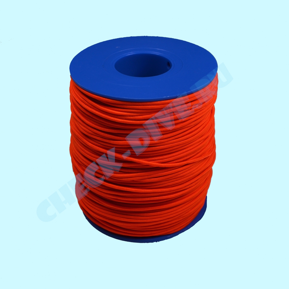 Линь Speardiver Dyneema 1.4мм красный 130кг