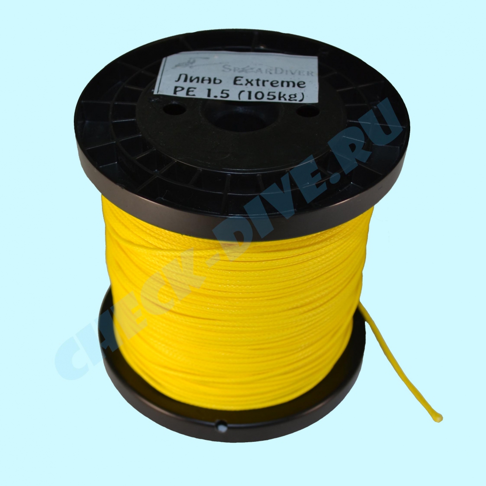 Линь Sperardiver Extreme PE 1.5мм 105кг