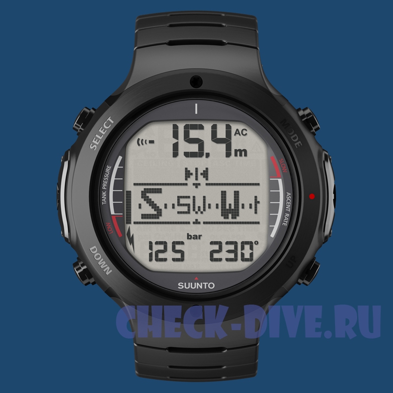 Suunto D6i All Black с Usb металл
