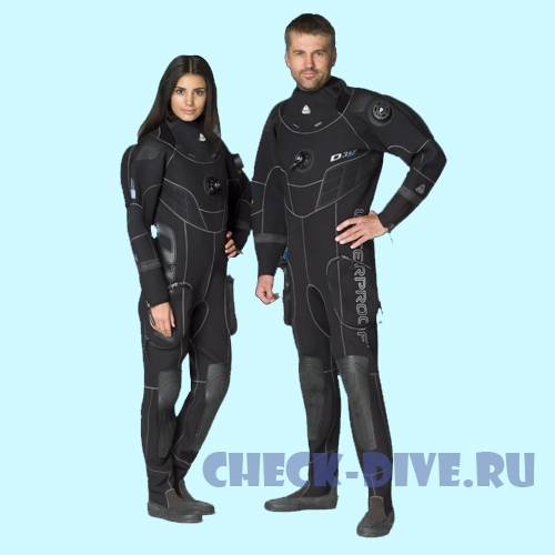 Сухой гидрокостюм Waterproof D10 PRO ISS женский