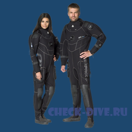 Сухой гидрокостюм Waterproof D10 PRO ISS мужской