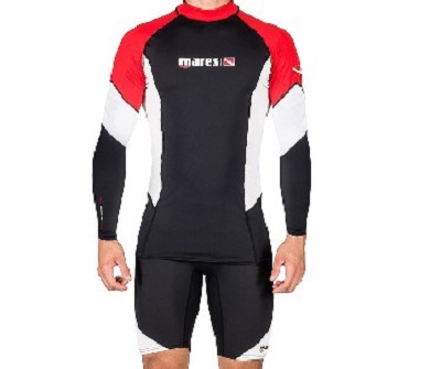 Мужская гидромайка Mares Rash Guard Dive Center