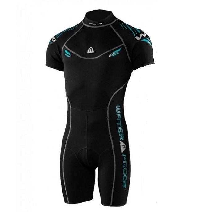 Гидрокостюм шорти Waterproof W30 Ocean Green men
