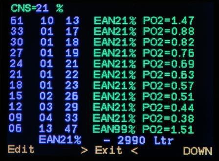 Подводный компьютер AV1