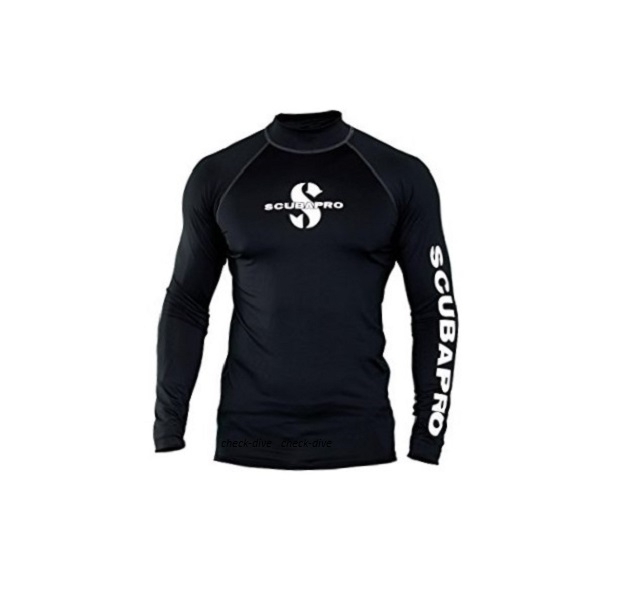 Мужская футболка лайкра Scubapro Rash Guard Black