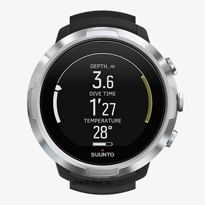 Компьютер Suunto D5 Black с USB